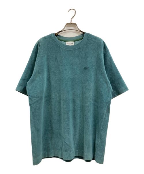 LACOSTE（ラコステ）LACOSTE (ラコステ) ハイゲージパイル地Tシャツ グリーン サイズ:5の古着・服飾アイテム