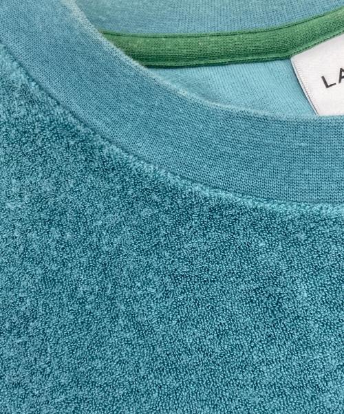 LACOSTE（ラコステ）LACOSTE (ラコステ) ハイゲージパイル地Tシャツ グリーン サイズ:5の古着・服飾アイテム
