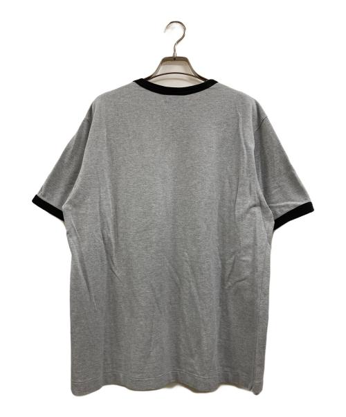 LACOSTE（ラコステ）LACOSTE (ラコステ) アウトドアジップポケット鹿の子地半袖Tシャツ グレー サイズ:5の古着・服飾アイテム