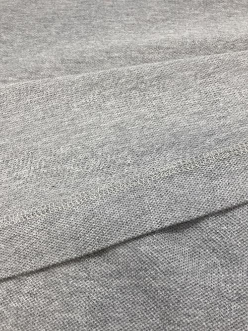 LACOSTE（ラコステ）LACOSTE (ラコステ) アウトドアジップポケット鹿の子地半袖Tシャツ グレー サイズ:5の古着・服飾アイテム