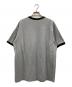 LACOSTE (ラコステ) アウトドアジップポケット鹿の子地半袖Tシャツ グレー サイズ:5：5000円