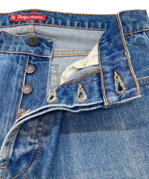 SUPREME（シュプリーム）Supreme (シュプリーム) ワイドデニムデニムパンツ インディゴ サイズ:30の古着・服飾アイテム