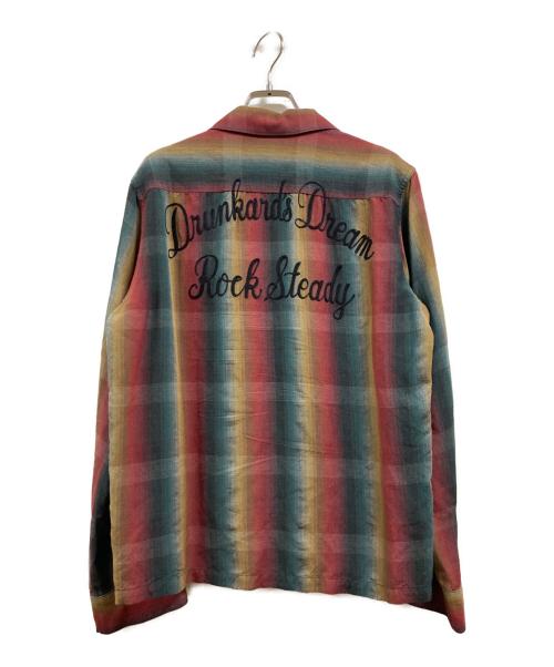 WACKO MARIA（ワコマリア）WACKO MARIA (ワコマリア) オンブレチェックオープンカラーシャツ マルチカラー サイズ:Ｍの古着・服飾アイテム