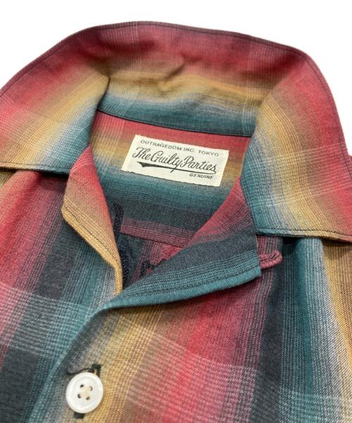 WACKO MARIA（ワコマリア）WACKO MARIA (ワコマリア) オンブレチェックオープンカラーシャツ マルチカラー サイズ:Ｍの古着・服飾アイテム