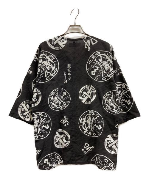 RUDE GALLERY（ルードギャラリー）RUDE GALLERY (ルードギャラリー) DARUMA DUB SHIRT ブラック サイズ:4の古着・服飾アイテム