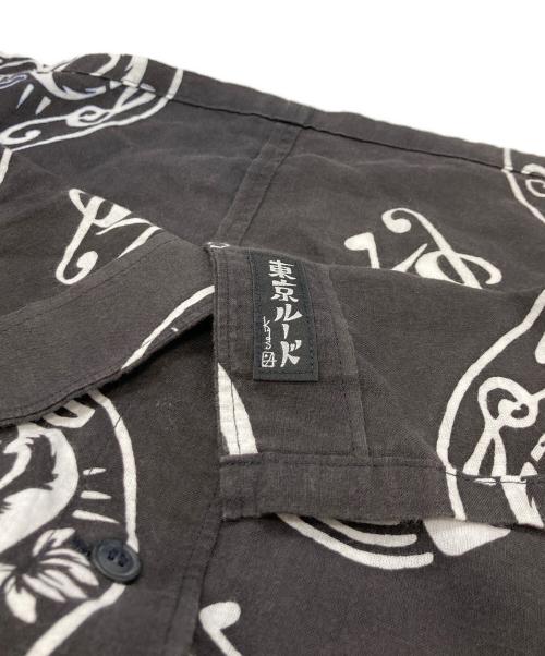 RUDE GALLERY（ルードギャラリー）RUDE GALLERY (ルードギャラリー) DARUMA DUB SHIRT ブラック サイズ:4の古着・服飾アイテム