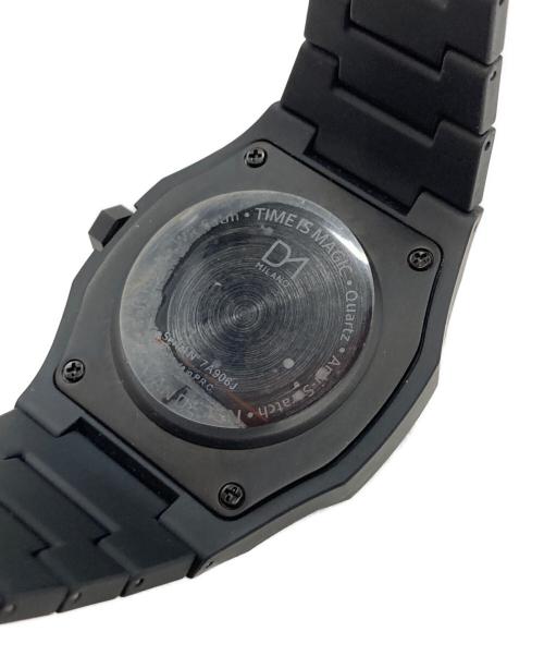 D1MILANO（ディーワンミラノ）D1MILANO (ディーワンミラノ) アナログウォッチ ブラックの古着・服飾アイテム
