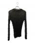 AMERI (アメリ) SHEER POPCORN TOP ブラック サイズ:Free：6000円