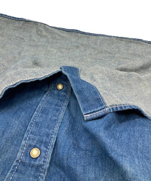 CUNE（キューン）CUNE (キューン) デニムシャツ インディゴ サイズ:3の古着・服飾アイテム