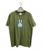 CUNEキューン）の古着「Tシャツ」｜カーキ