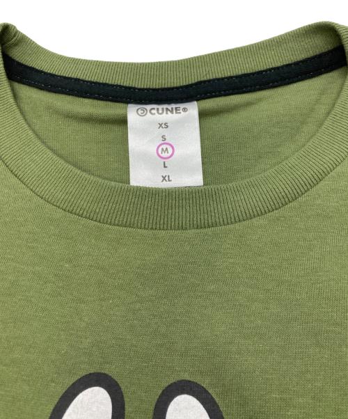 CUNE（キューン）CUNE (キューン) Tシャツ カーキ サイズ:Mの古着・服飾アイテム