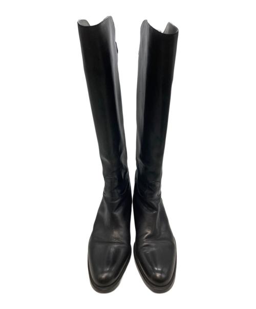 SARTORE（サルトル）SARTORE (サルトル) ジョッキーブーツ ブラック サイズ:37 1/2の古着・服飾アイテム
