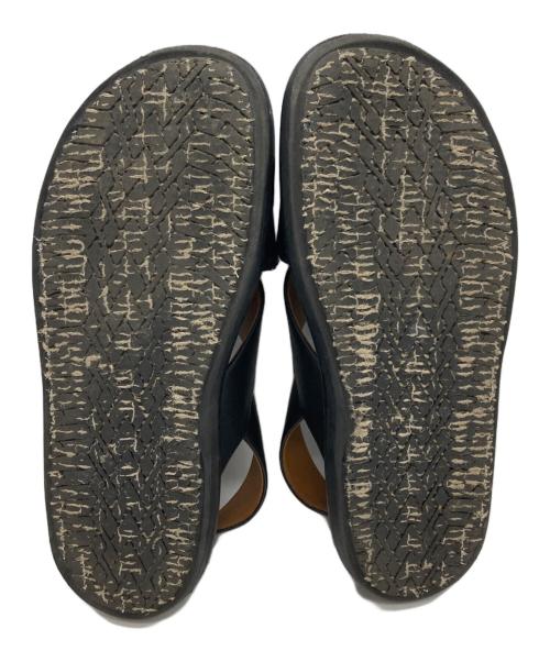 MARNI（マルニ）MARNI (マルニ) FUSSBET CRISCROSS SANDAL ブラック サイズ:39の古着・服飾アイテム