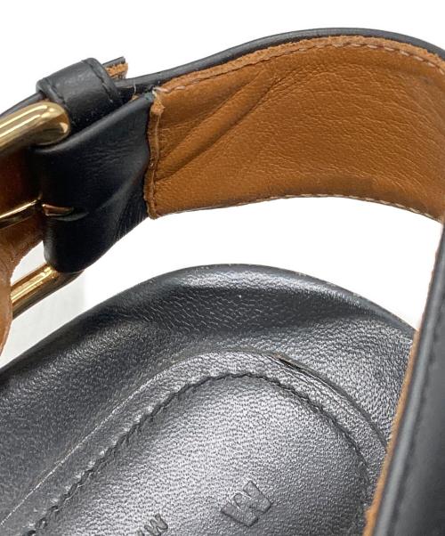 MARNI（マルニ）MARNI (マルニ) FUSSBET CRISCROSS SANDAL ブラック サイズ:39の古着・服飾アイテム