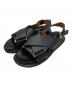 MARNI（マルニ）の古着「FUSSBET CRISCROSS SANDAL」｜ブラック