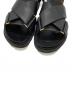 中古・古着 MARNI (マルニ) FUSSBET CRISCROSS SANDAL ブラック サイズ:39：18000円
