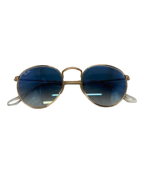 RAY-BAN（レイバン）RAY-BAN (レイバン) ROUND FLAT LENSES ゴールド サイズ:50□21 145の古着・服飾アイテム
