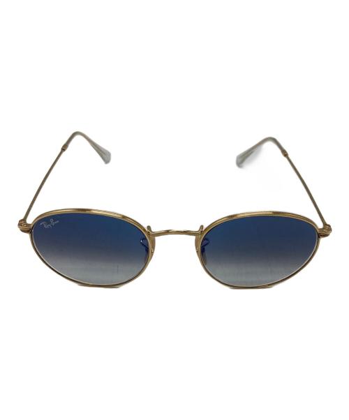 RAY-BAN（レイバン）RAY-BAN (レイバン) ROUND FLAT LENSES ゴールド サイズ:50□21 145の古着・服飾アイテム