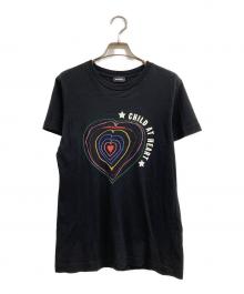 DIESEL（ディーゼル）の古着「Tシャツ」｜ブラック