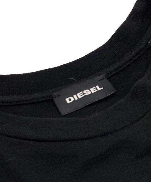 DIESEL（ディーゼル）DIESEL (ディーゼル) Tシャツ ブラック サイズ:Sの古着・服飾アイテム