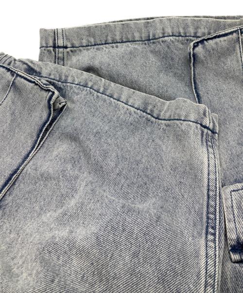 obedient（オビディエント）obedient (オビディエント) デニムハーフカーゴパンツ インディゴ サイズ:Mの古着・服飾アイテム