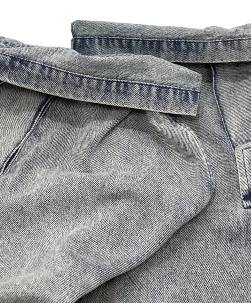 obedient（オビディエント）obedient (オビディエント) デニムハーフカーゴパンツ インディゴ サイズ:Mの古着・服飾アイテム