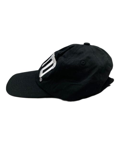 stussy（ステューシー）stussy (ステューシー) STU ARCH STRAPBACK CAP ブラックの古着・服飾アイテム