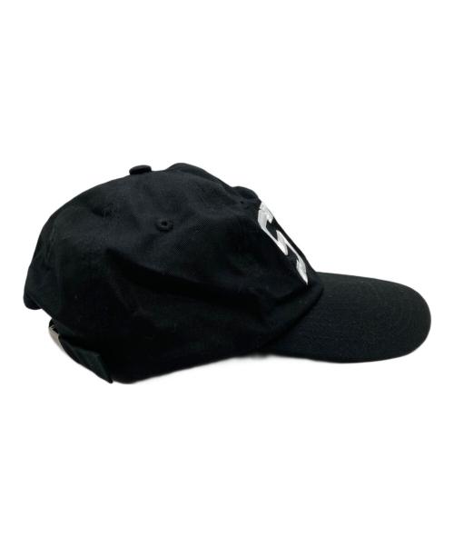 stussy（ステューシー）stussy (ステューシー) STU ARCH STRAPBACK CAP ブラックの古着・服飾アイテム