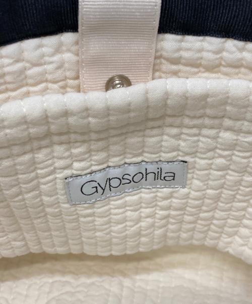 Gypsohila（ジプソフィア）Gypsohila (ジプソフィア) リボンバッグ アイボリーの古着・服飾アイテム