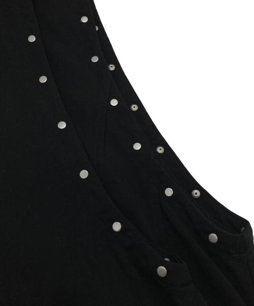 jent louis（ジェントルイス）jent louis (ジェントルイス) ノースリーブカットソー ブラック サイズ:Mの古着・服飾アイテム