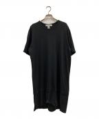 COMME des GARCONS SHIRTコムデギャルソンシャツ）の古着「ロングカットソー」｜ブラック