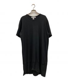 COMME des GARCONS SHIRT（コムデギャルソンシャツ）の古着「ロングカットソー」｜ブラック