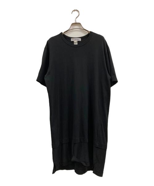 COMME des GARCONS SHIRT（コムデギャルソンシャツ）COMME des GARCONS SHIRT (コムデギャルソンシャツ) ロングカットソー ブラック サイズ:Xの古着・服飾アイテム