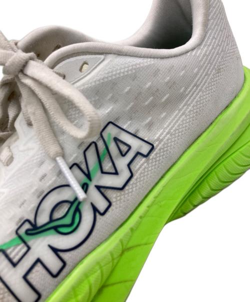 HOKA（ホカ）HOKA (ホカ) M MACH 6 ホワイト サイズ:26ＣＭの古着・服飾アイテム