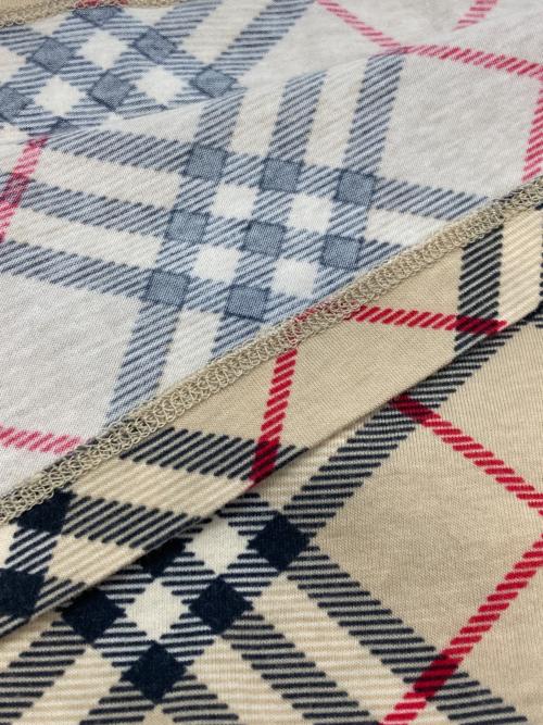 BURBERRY LONDON（バーバリーロンドン）BURBERRY LONDON (バーバリーロンドン) ノバチェックカットソー ブラウン サイズ:1の古着・服飾アイテム