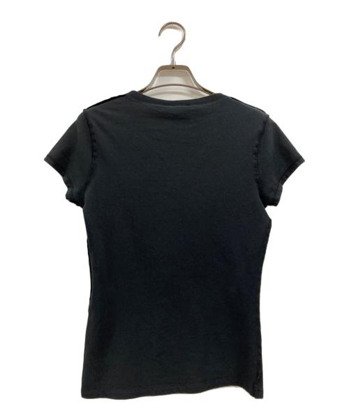 DOLCE & GABBANA（ドルチェ＆ガッバーナ）DOLCE & GABBANA (ドルチェ＆ガッバーナ) Vネックカットソー ブラック サイズ:Sの古着・服飾アイテム