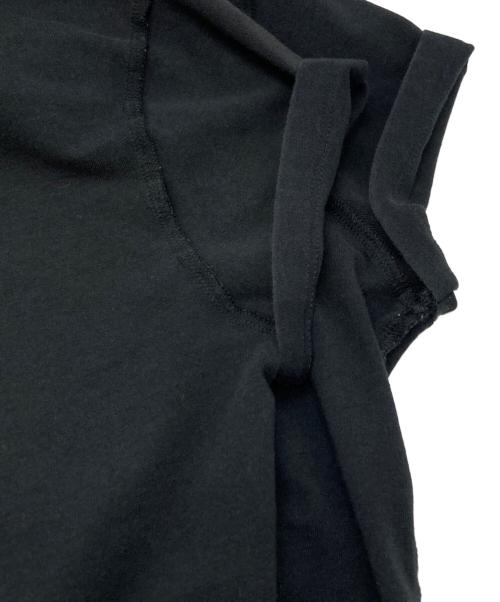 DOLCE & GABBANA（ドルチェ＆ガッバーナ）DOLCE & GABBANA (ドルチェ＆ガッバーナ) Vネックカットソー ブラック サイズ:Sの古着・服飾アイテム