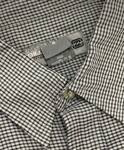 Billabong（ビラボン）Billabong (ビラボン) チェックシャツ グレー サイズ:Mの古着・服飾アイテム