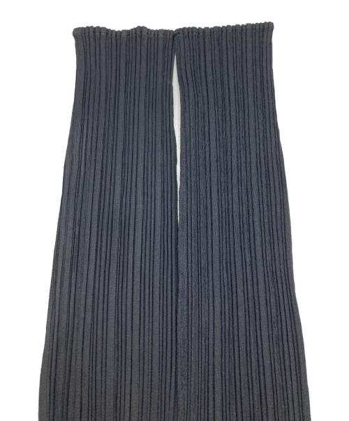 PLEATS PLEASE（プリーツプリーズ）PLEATS PLEASE (プリーツプリーズ) ロングプリーツパーカー ブラック サイズ:4の古着・服飾アイテム