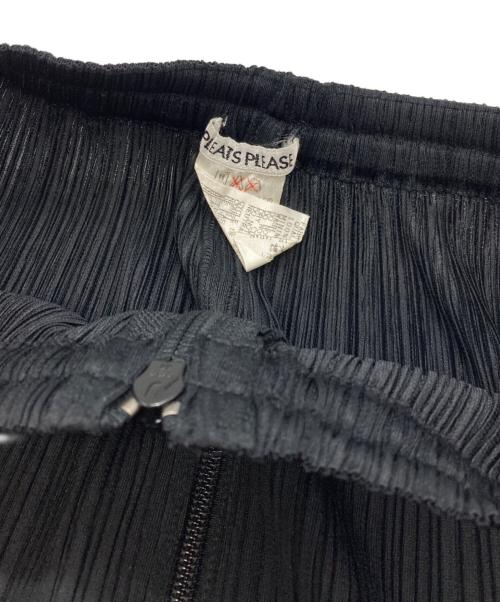 PLEATS PLEASE（プリーツプリーズ）PLEATS PLEASE (プリーツプリーズ) フロントジッププリーツスカート ブラック サイズ:2の古着・服飾アイテム