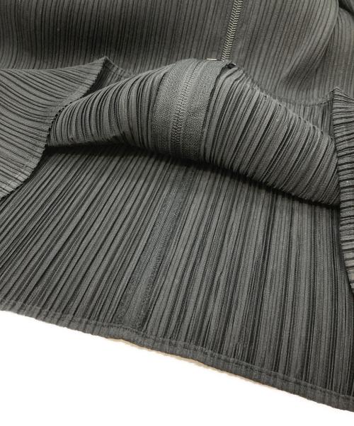 PLEATS PLEASE（プリーツプリーズ）PLEATS PLEASE (プリーツプリーズ) フロントジッププリーツスカート ブラック サイズ:2の古着・服飾アイテム