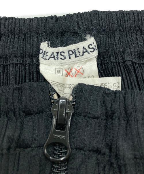 PLEATS PLEASE（プリーツプリーズ）PLEATS PLEASE (プリーツプリーズ) フロントジッププリーツスカート ブラック サイズ:2の古着・服飾アイテム