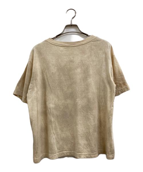 DEUXIEME CLASSE（ドゥーズィエム クラス）DEUXIEME CLASSE (ドゥーズィエム クラス) Uneven dyeing Tシャツ ベージュ サイズ:FREEの古着・服飾アイテム