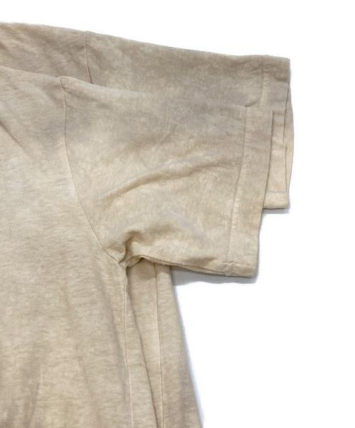 DEUXIEME CLASSE（ドゥーズィエム クラス）DEUXIEME CLASSE (ドゥーズィエム クラス) Uneven dyeing Tシャツ ベージュ サイズ:FREEの古着・服飾アイテム
