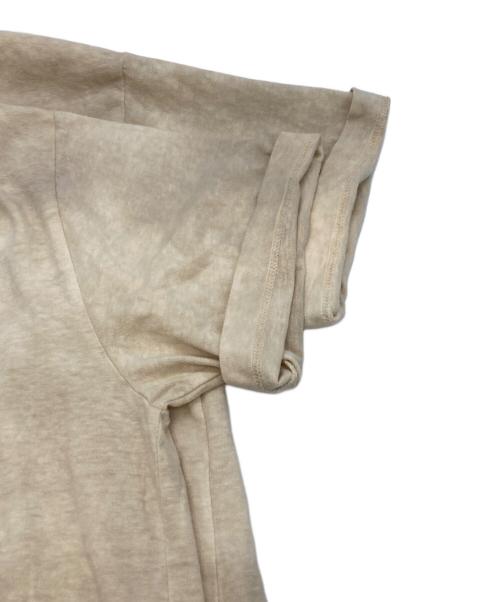 DEUXIEME CLASSE（ドゥーズィエム クラス）DEUXIEME CLASSE (ドゥーズィエム クラス) Uneven dyeing Tシャツ ベージュ サイズ:FREEの古着・服飾アイテム