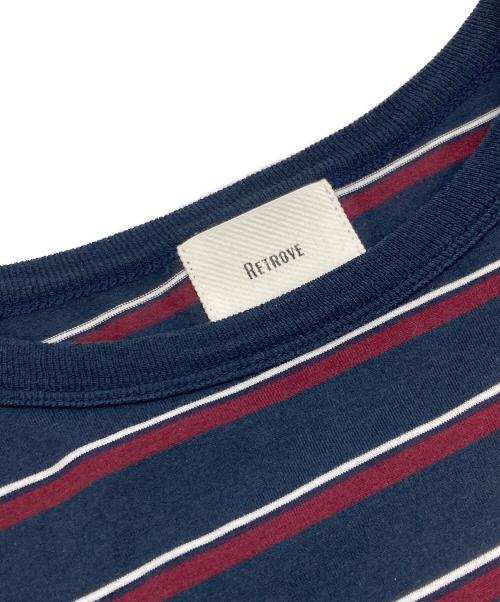RETROVE（リトローヴ）RETROVE (リトローヴ) マルチボーダープルオーバー サイズ:不明の古着・服飾アイテム