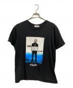 KITANOBLUEキタノブルー）の古着「Tシャツ」｜ブラック