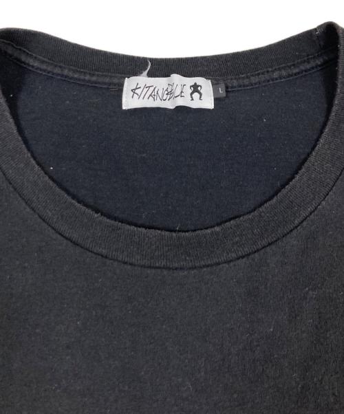 KITANOBLUE（キタノブルー）KITANOBLUE (キタノブルー) Tシャツ ブラック サイズ:Ⅼの古着・服飾アイテム