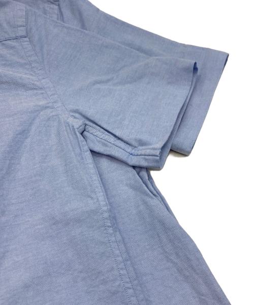 POLO RALPH LAUREN（ポロ・ラルフローレン）POLO RALPH LAUREN (ポロ・ラルフローレン) ロゴ刺繍半袖シャツ ブルー サイズ:XSの古着・服飾アイテム