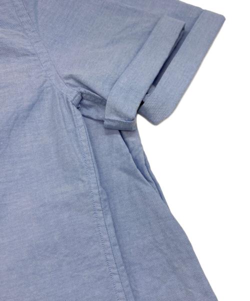 POLO RALPH LAUREN（ポロ・ラルフローレン）POLO RALPH LAUREN (ポロ・ラルフローレン) ロゴ刺繍半袖シャツ ブルー サイズ:XSの古着・服飾アイテム